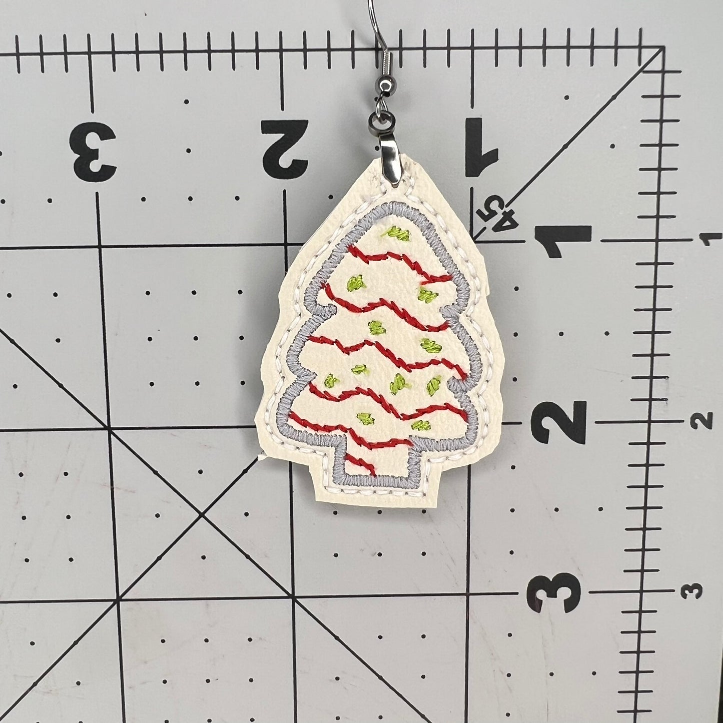 Christmas Cake Earring