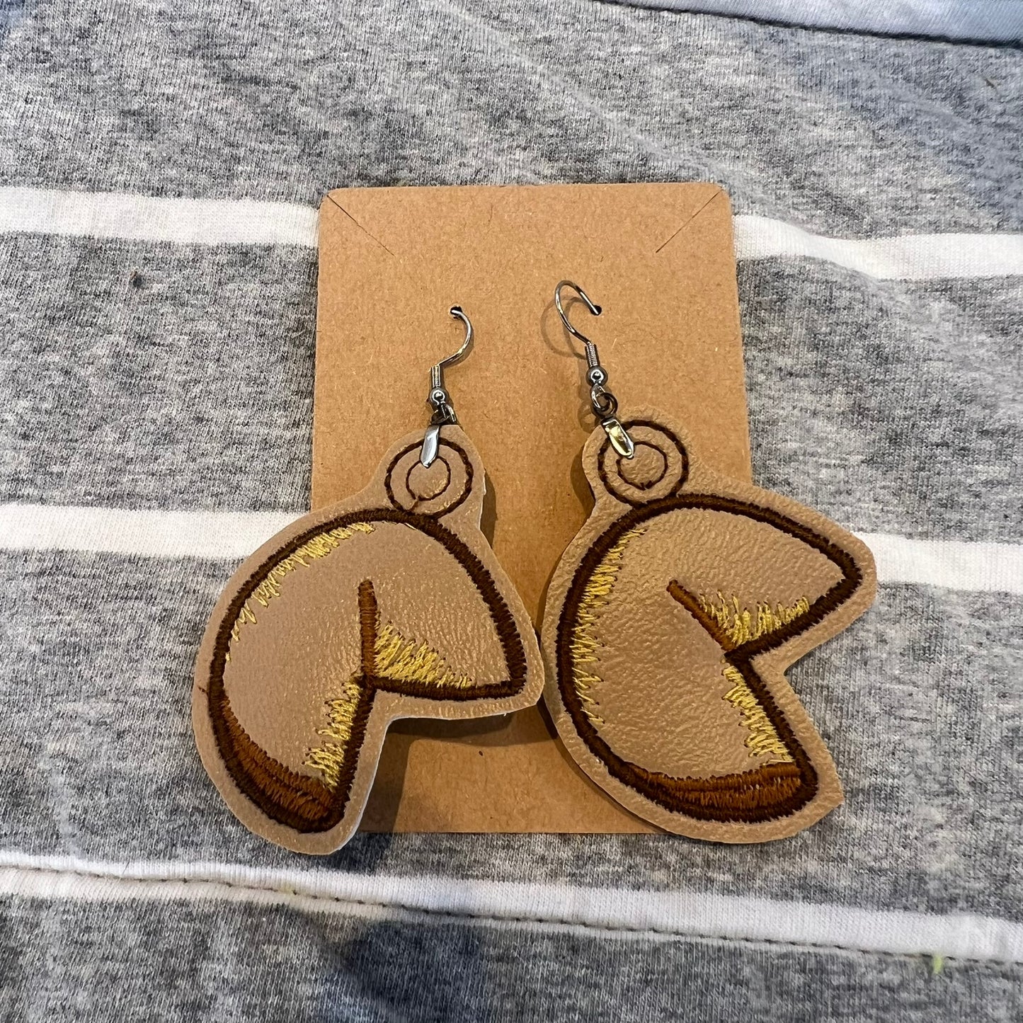 Fortune Cookie Earring