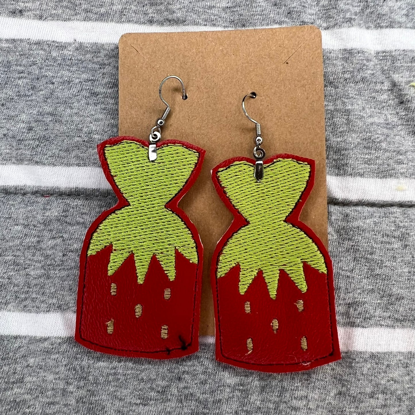 Strawberry Candy Earring