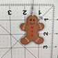 Gingerbread Man Earring